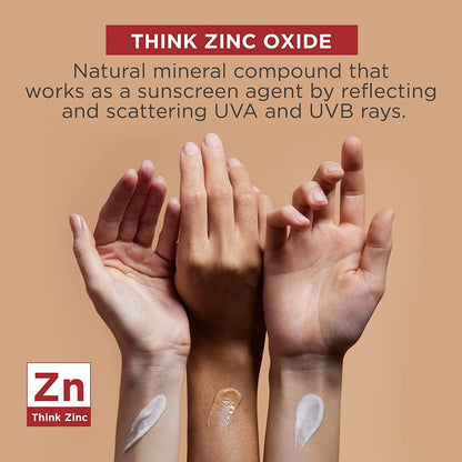 Natural SPF 47 Mineral Sunscreen Lotion for Face & Body