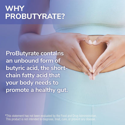 Pro Gut Health Supplement - 120 Capsules Butyric Acid
