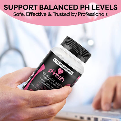 Natural Vaginal Suppositories for pH Balance and Odor Relief