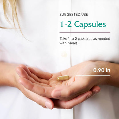 Natural Digestive Supplement with Enzymes Capsules