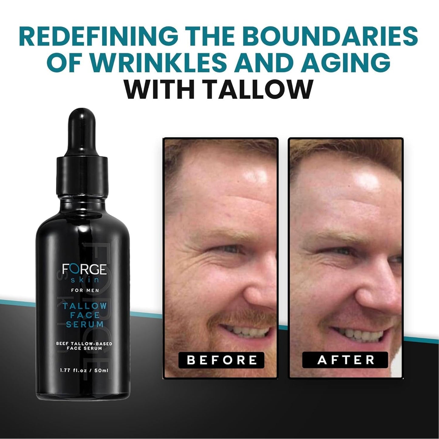 Natural Anti Aging Face Serum for Men 50ml