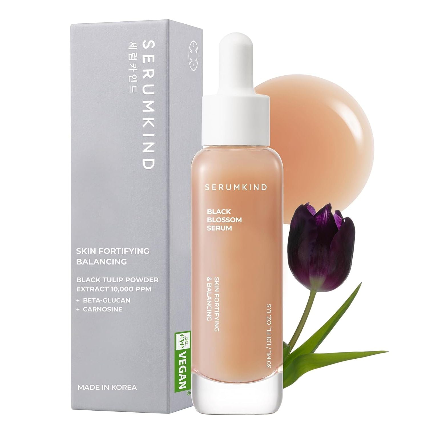 Nourishing Black Tulip Face Serum - Mycosmeticslondon