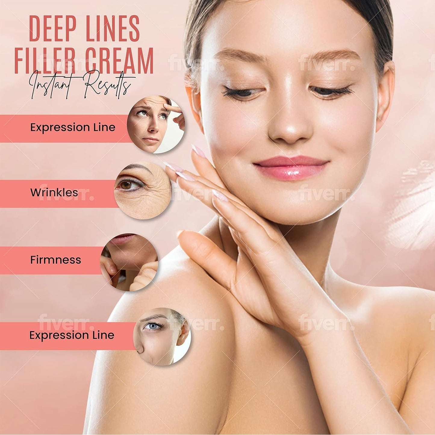 Fast Anti Aging Face Cream - Instant Wrinkle Lift Moisturizer