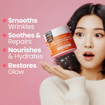 Natural Snail Moisturizing Cream 120ml Healthy Skin