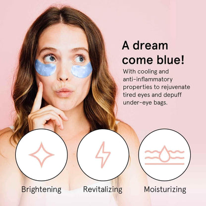 Rejuvenating Under Eye Masks - 48 Pairs, Blue