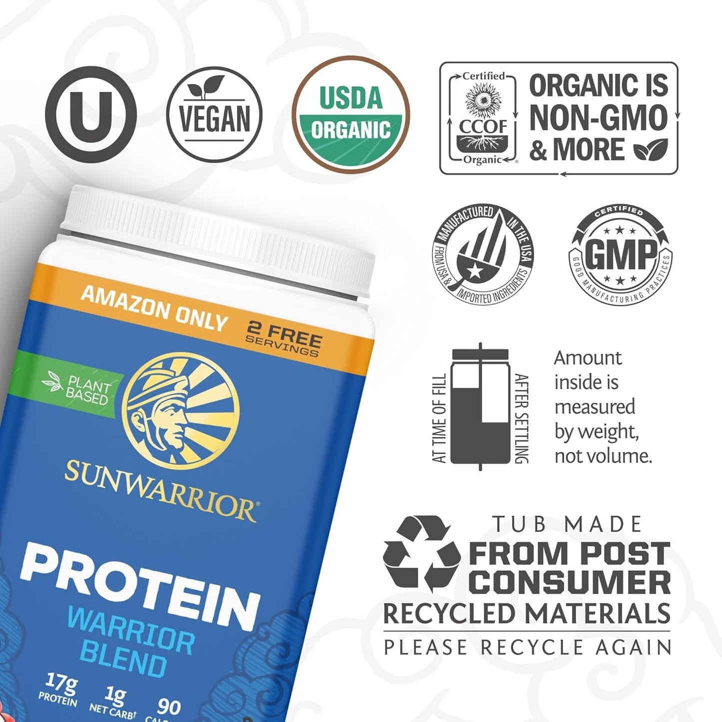 Natural Plant Protein Powder for Muscle Recovery