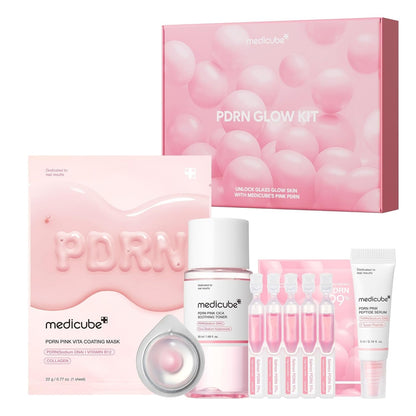 Natural Glow Skincare Kit 5 Piece Set - Mycosmeticslondon
