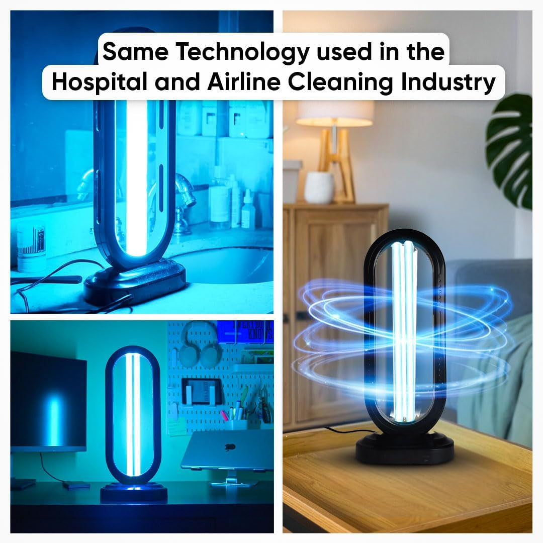 Portable UV Sanitizer Lamp for Home and Office Use