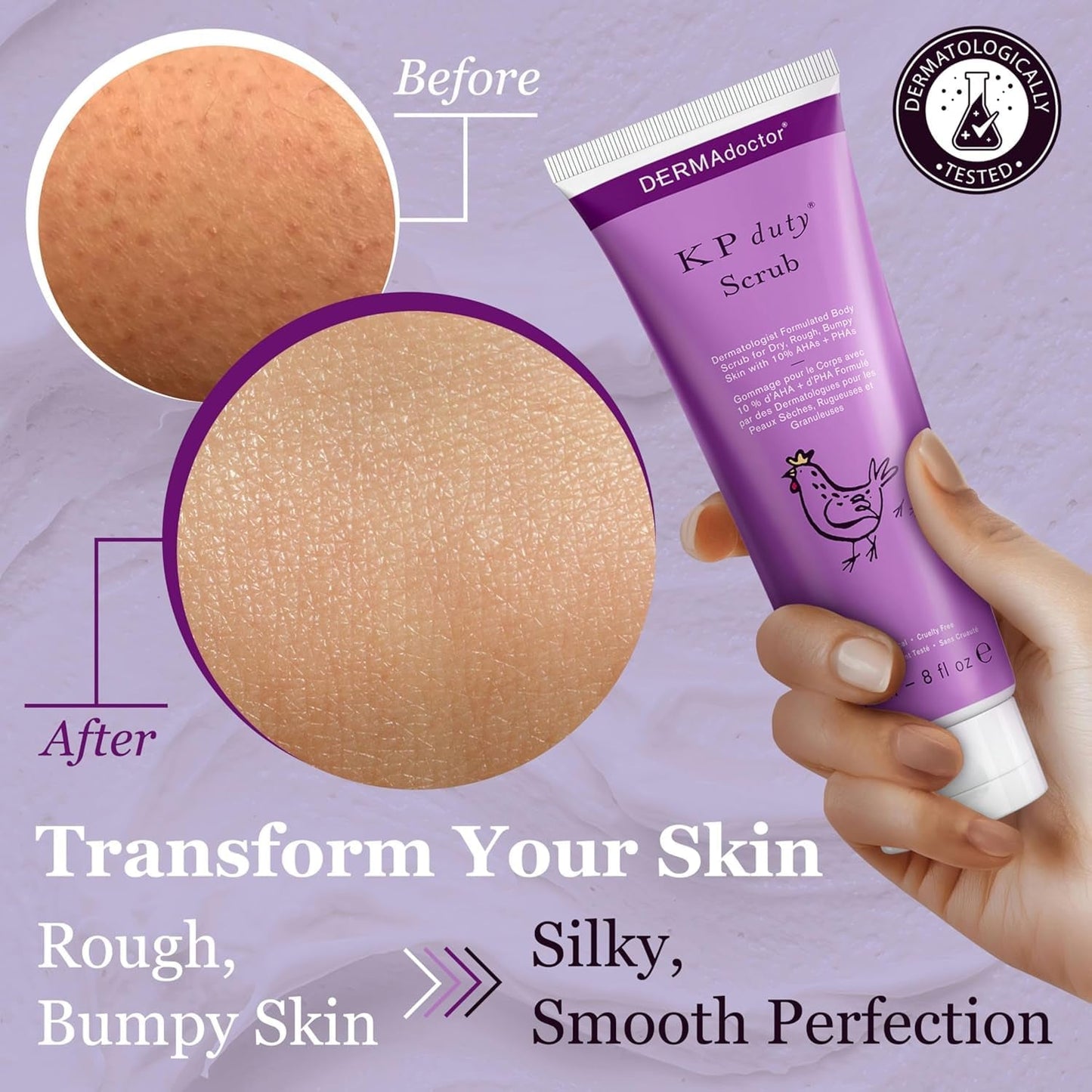 Exfoliating Body Scrub for Rough Skin - Gentle Glow