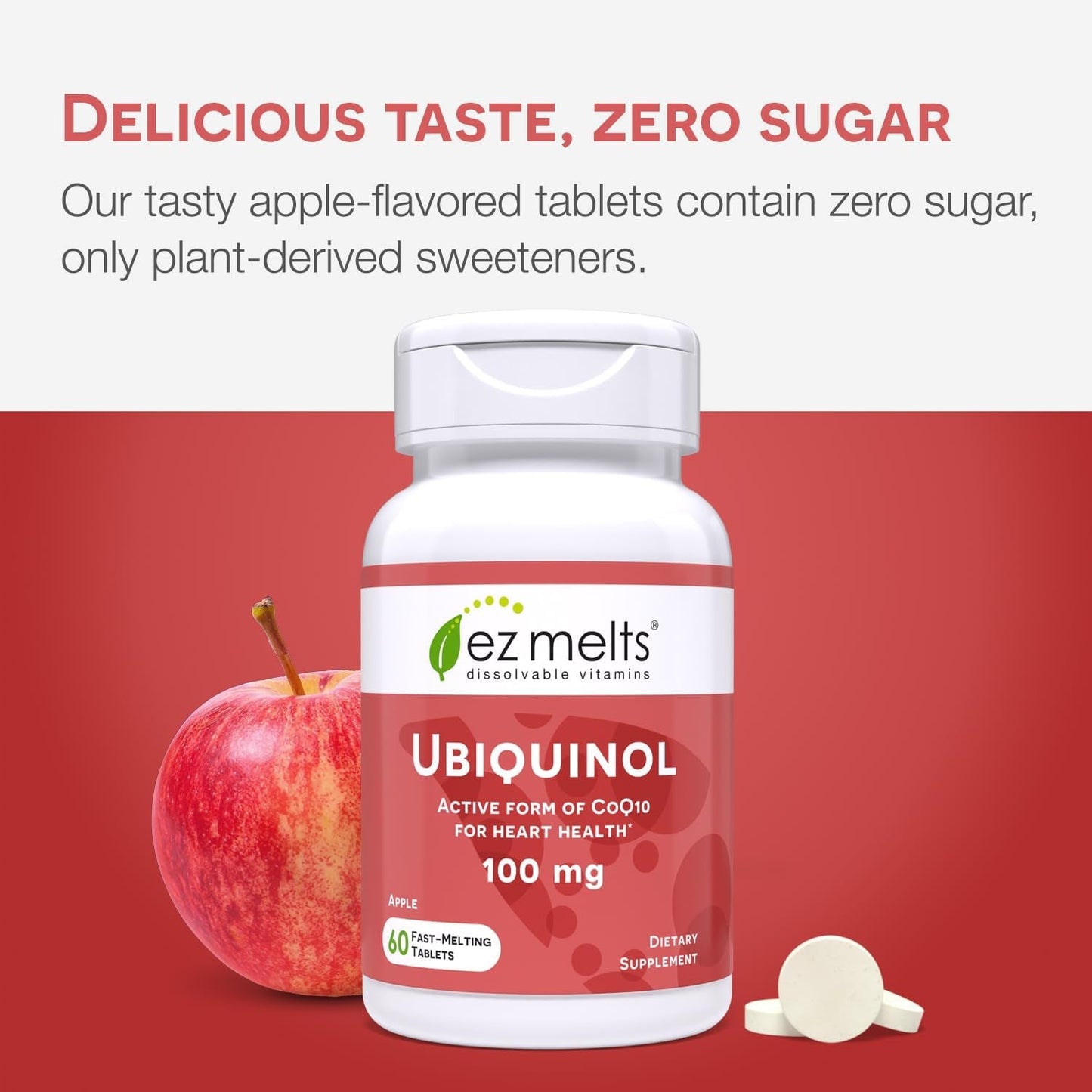Quick Dissolve CoQ10 100mg Tablets