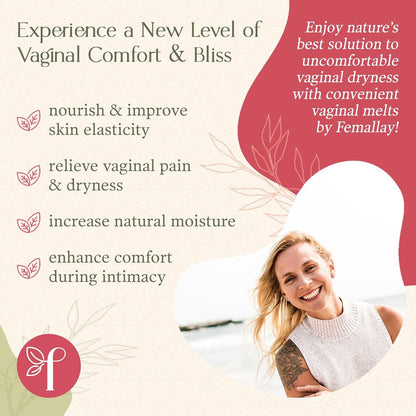 Natural Vaginal Moisturizer Suppositories for Women