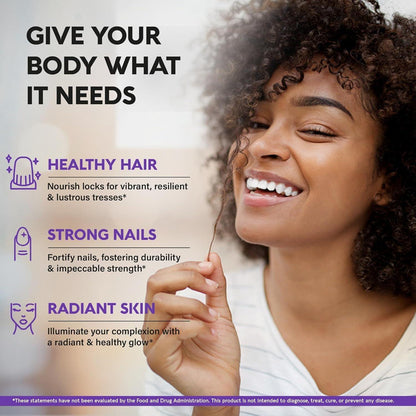 Premium Biotin Collagen Keratin Capsules for Hair Skin Nail Health