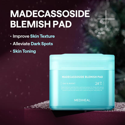 Gentle Skin Blemish Pads - 100 Calming Wipes