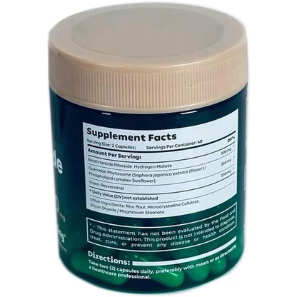 Premium NAD+ Supplement Capsules for Energy & Aging
