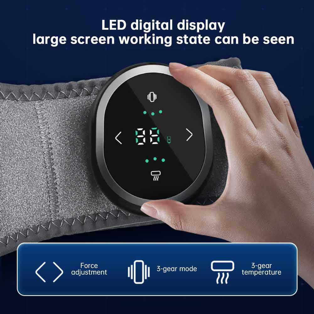Electric Heat Wrap Back Massager Belt for Pain Relief