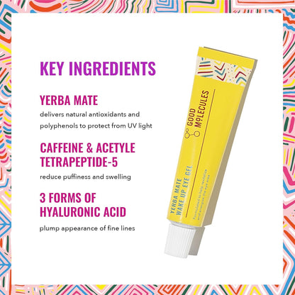 Natural Yerba Mate Eye Gel - Refreshing & Anti-Puff
