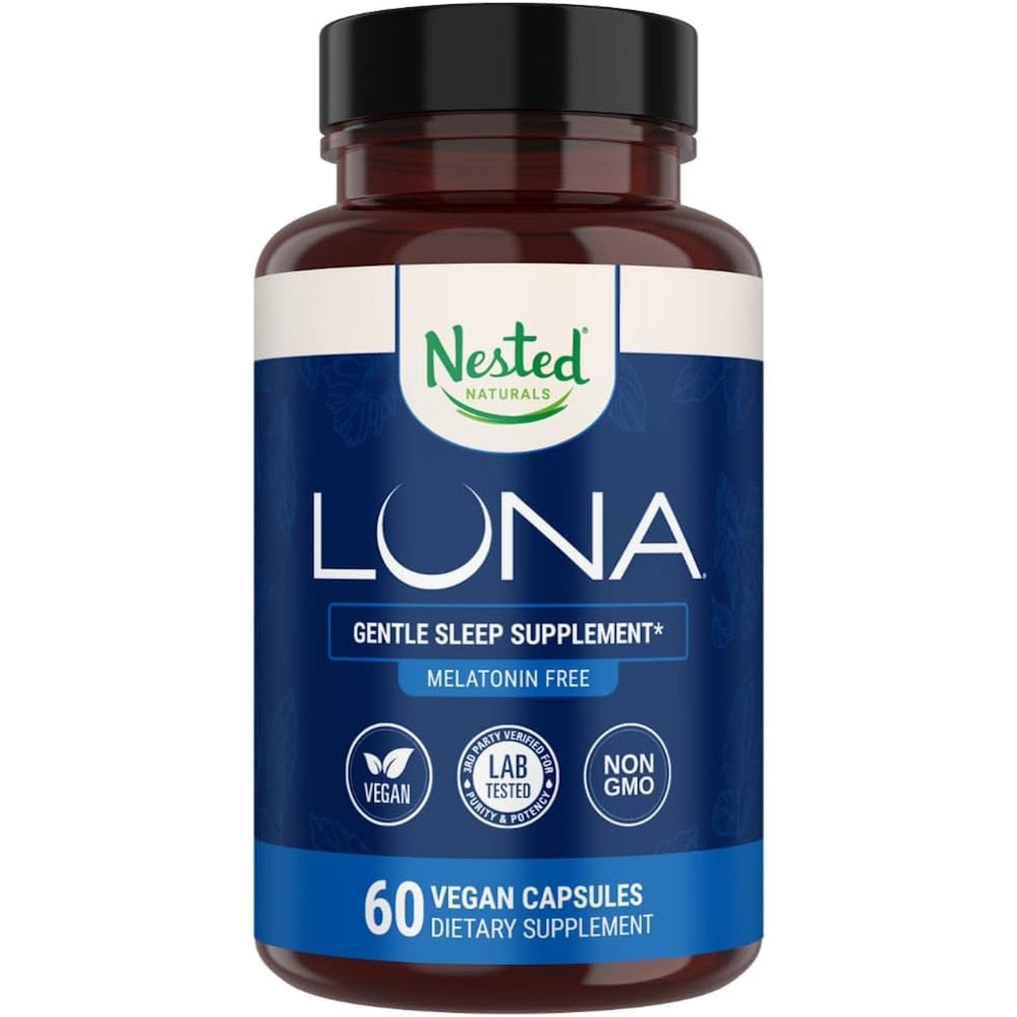 Calming Night Time Sleep Aid - 60 Herbal Capsules - Mycosmeticslondon