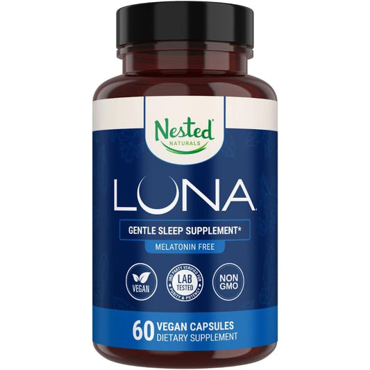 Calming Night Time Sleep Aid - 60 Herbal Capsules - Mycosmeticslondon
