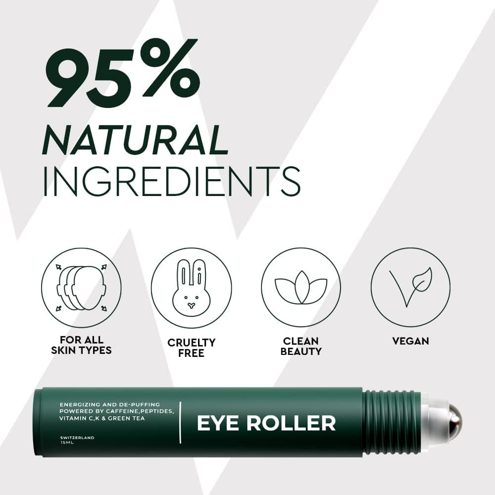 Cooling Eye Serum for Men - Reduce Puffiness