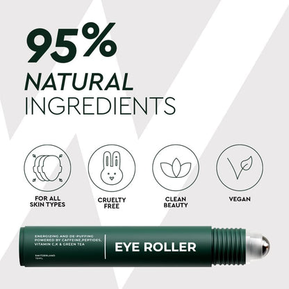 Cooling Eye Serum for Men - Reduce Puffiness