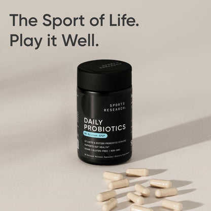 High Potency Probiotic Supplement - 60 Billion CFU Capsules