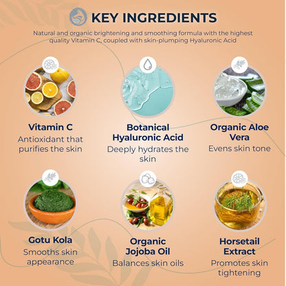 Natural Vitamin C Anti Aging Face Serum