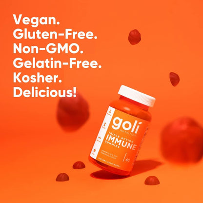 Powerful Immune Booster Gummies with Vitamin C & Zinc