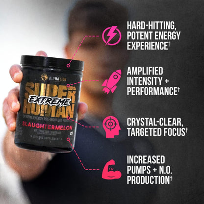 Ultimate Power Pre-Workout Booster with Energy & Pump