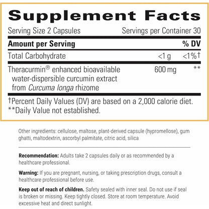 Premium Curcumin Capsules for Healthy Heart Support