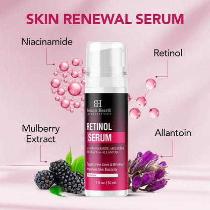 Natural Anti Aging Face Serum with Retinol 30ml