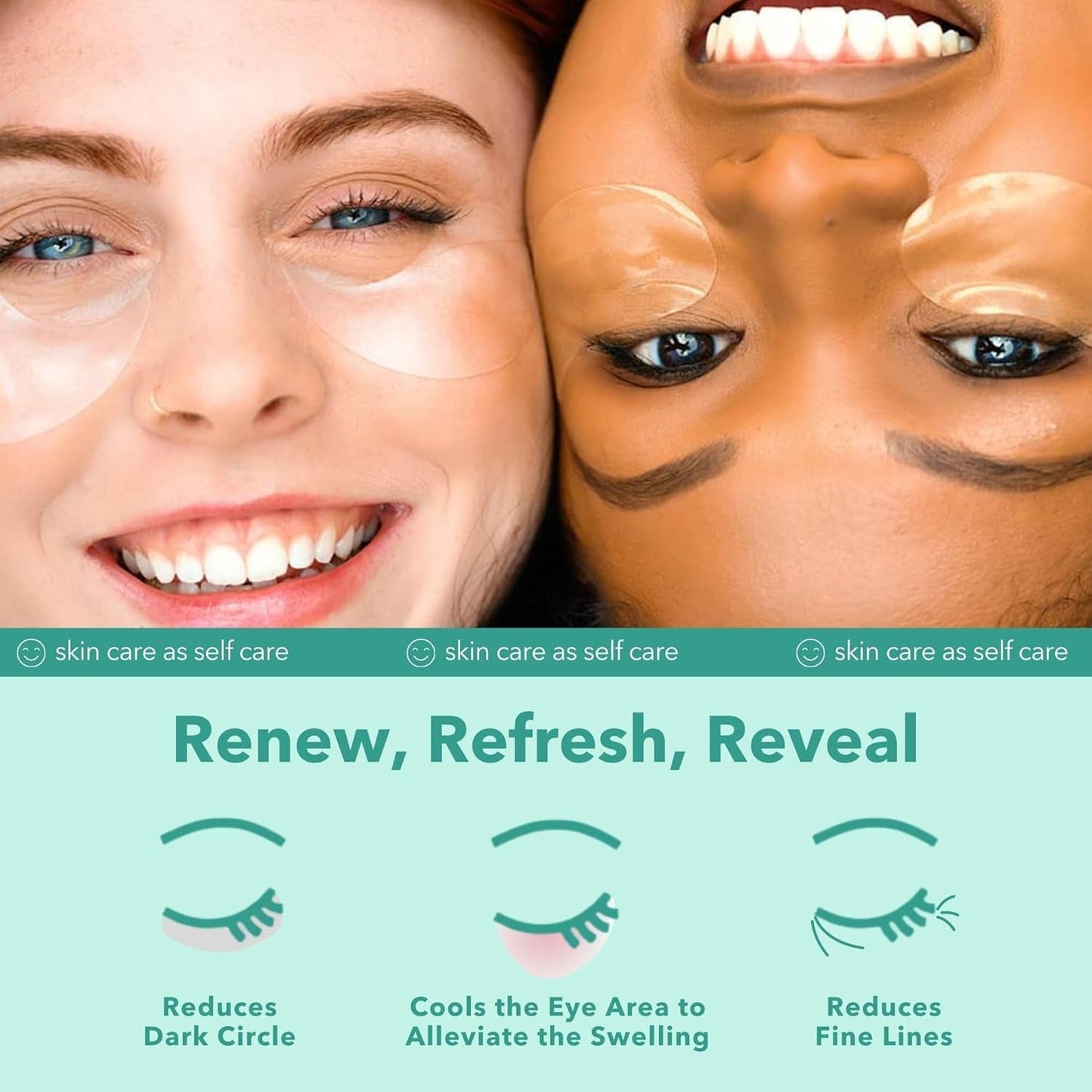 Refreshing Eye Masks - 5 Pairs, Reduce Puffiness & Dark Circles