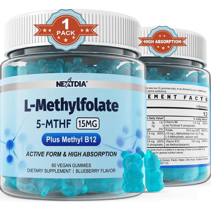 Vegan Energy Gummies with Folate and B Vitamins - Mycosmeticslondon
