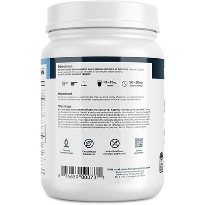 Natural Pre Workout Supplement for Energy and Endurance
