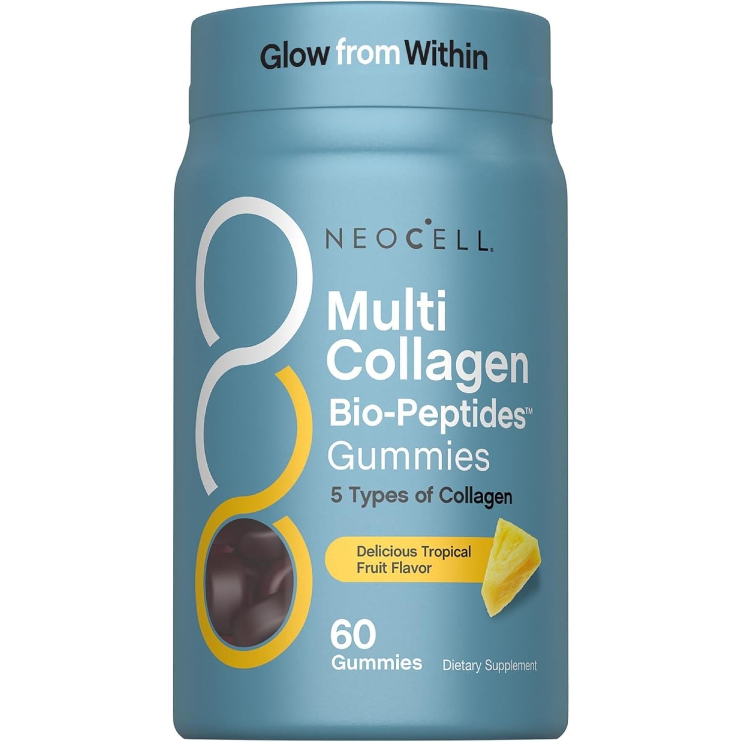 Vital Collagen Gummies for Glowing Skin and Healthy Hair - Mycosmeticslondon