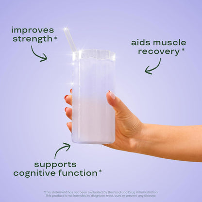 Pure Creatine Powder Supplement - Unflavored Muscle Builder