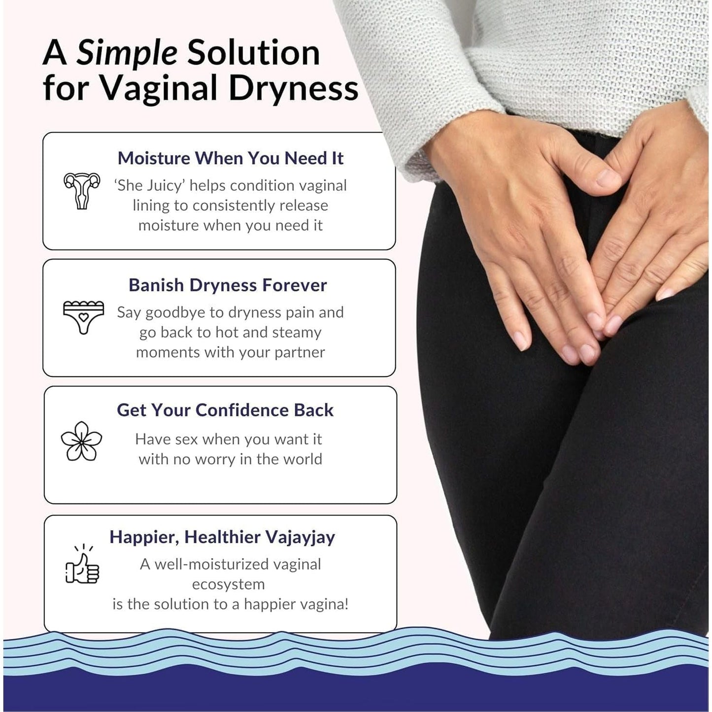 Natural Vaginal Health Wetness Gummies for Women