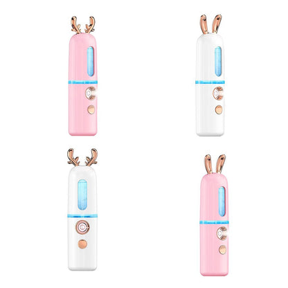 Portable Mini Facial Steamer with Cool Mist Spray