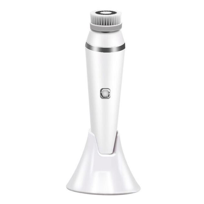 Portable 4-in-1 Rechargeable Face Cleanser Brush Set