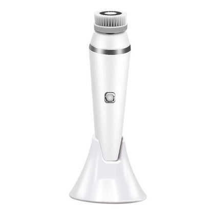 Portable 4-in-1 Rechargeable Face Cleanser Brush Set