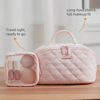 Travel Makeup Bag Set