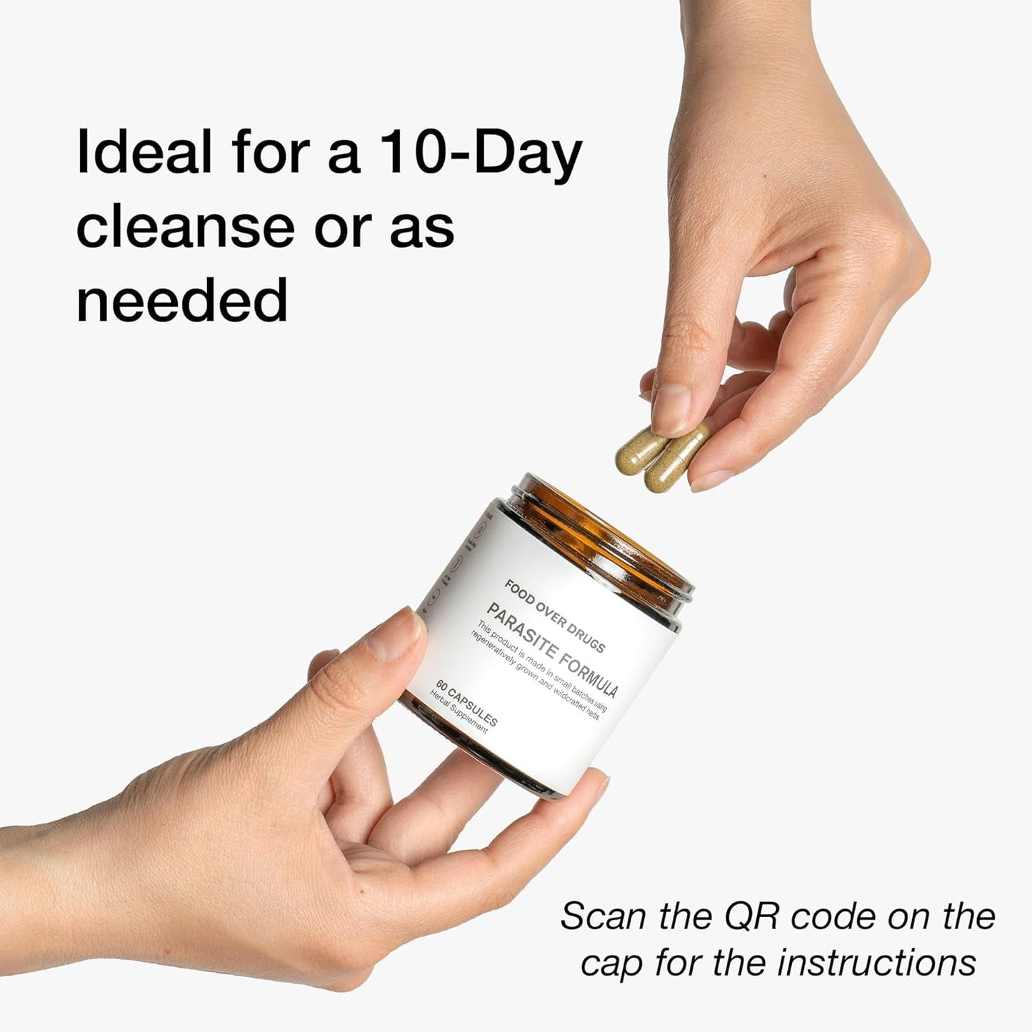 Natural Herbal Detox Formula - 60 Capsules