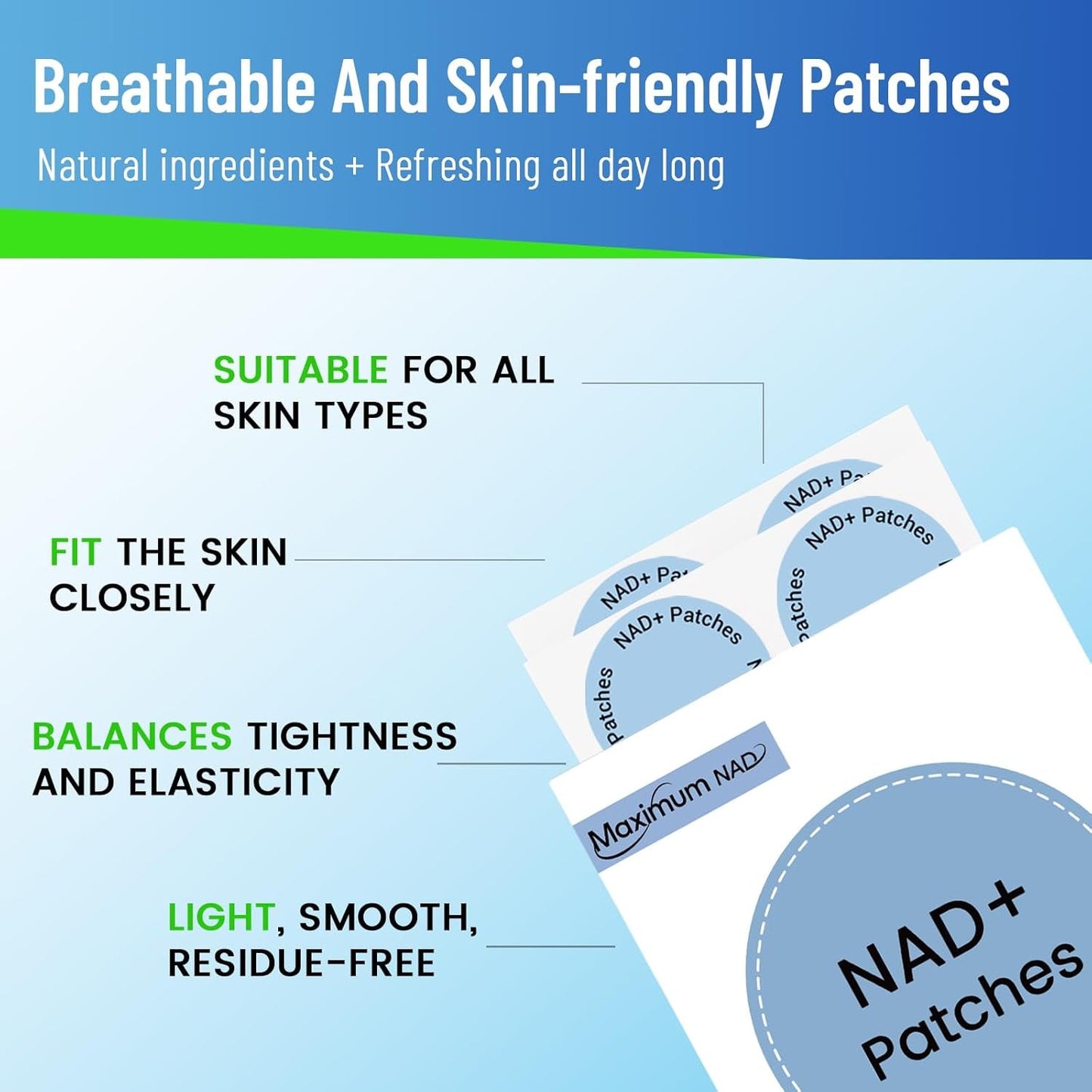 Best NAD+ Boosting Patches for Energy & Anti Aging