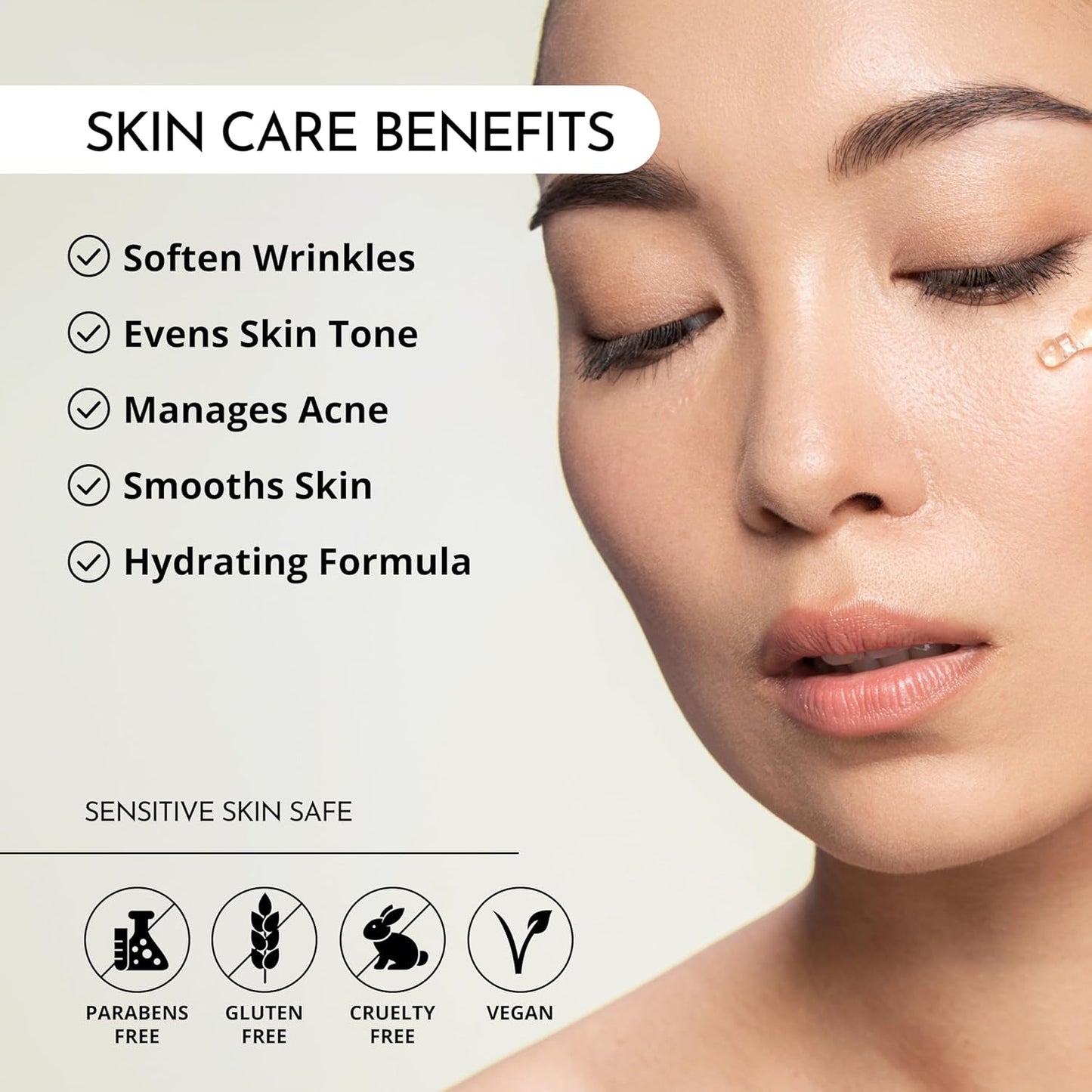 Anti Aging Night Serum for Wrinkles and Dark Spots