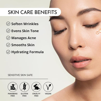 Anti Aging Night Serum for Wrinkles and Dark Spots
