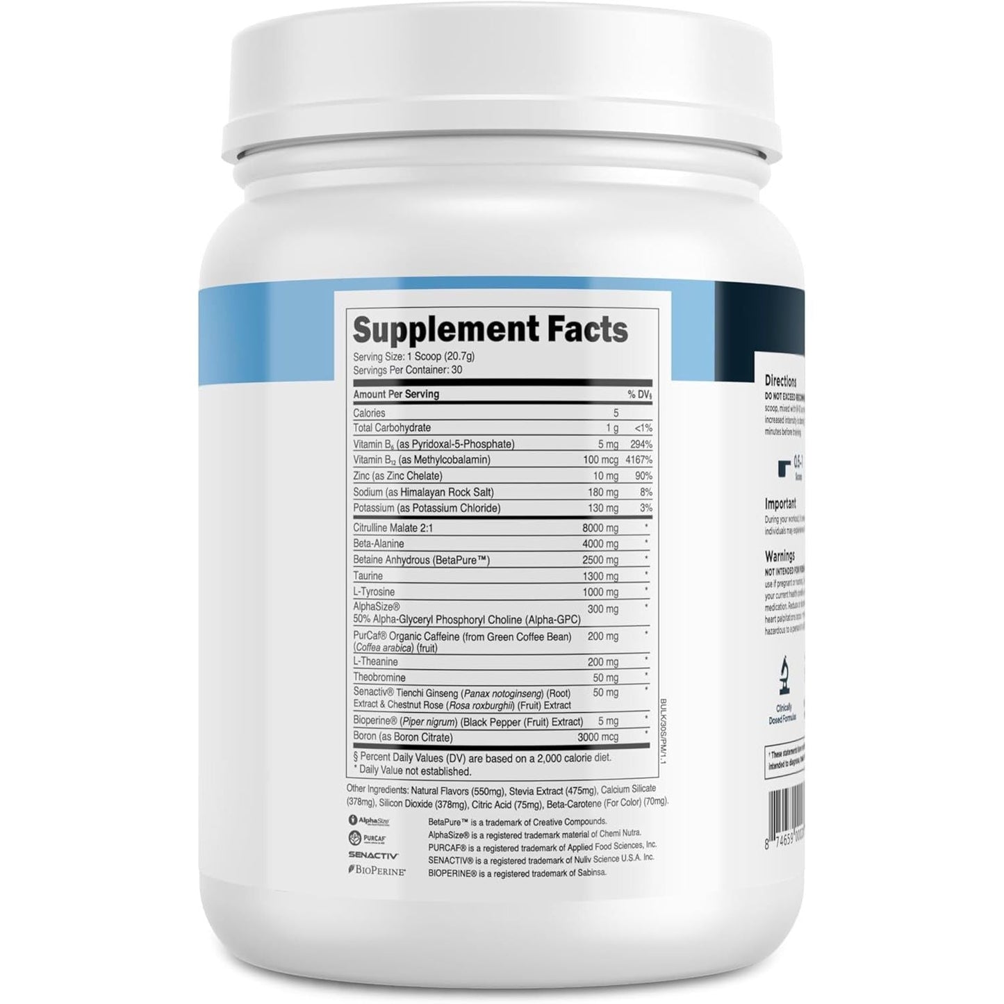 Powerful Pre Workout Supplement for Muscle Gain
