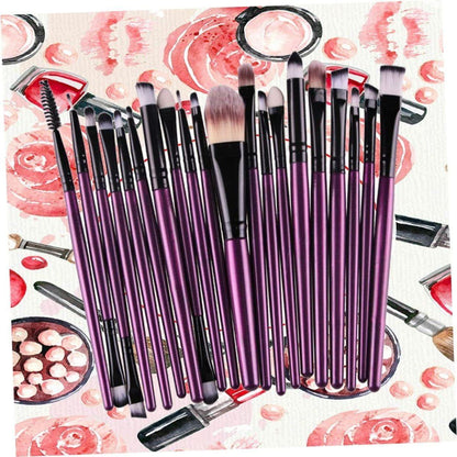 Premium 20 Piece Eye Makeup Brush Kit