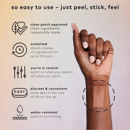 Natural Relief Patches - 16 Count | Herbal Recovery Stickers