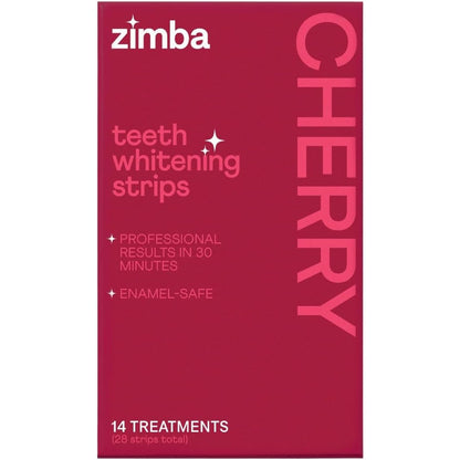 Effective Cherry Dental Whitening Strips 14 Count - Mycosmeticslondon