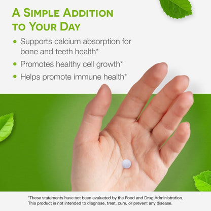 Quick Dissolve Vitamin D3 5000 IU Tablets