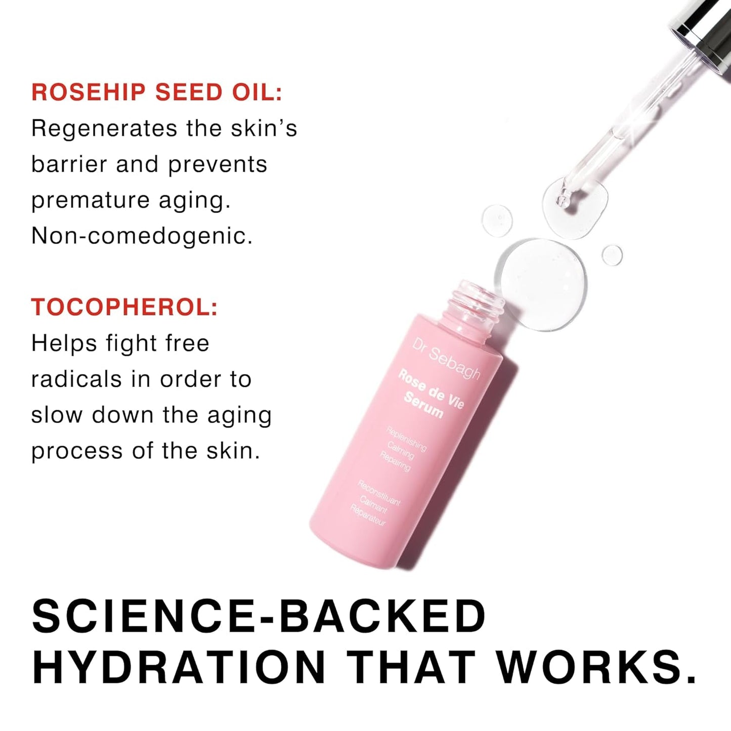 Gentle Rose Face Serum - 30ml | Soothing Anti Aging Skin Oil